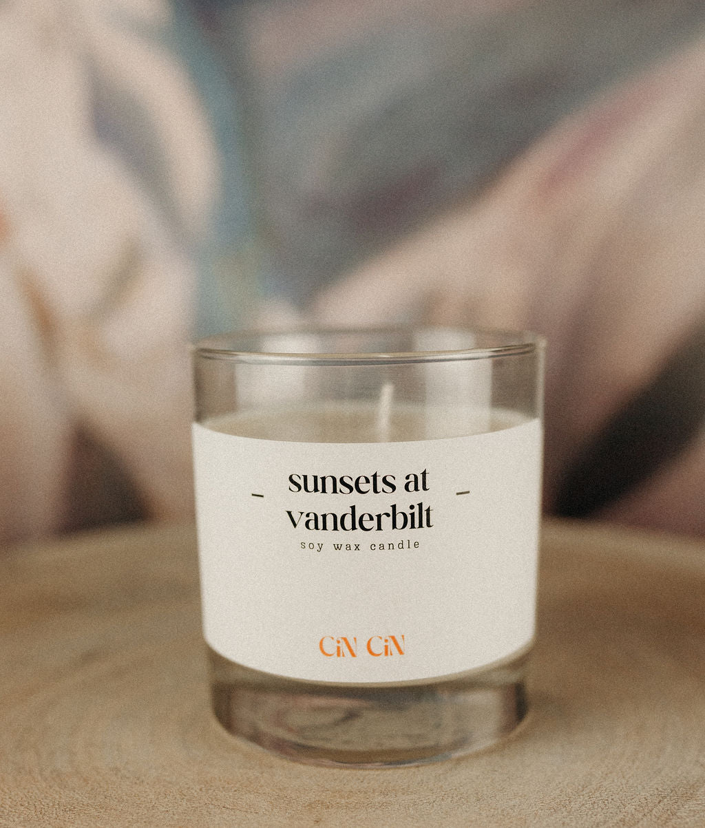 sunsets at vanderbilt candle