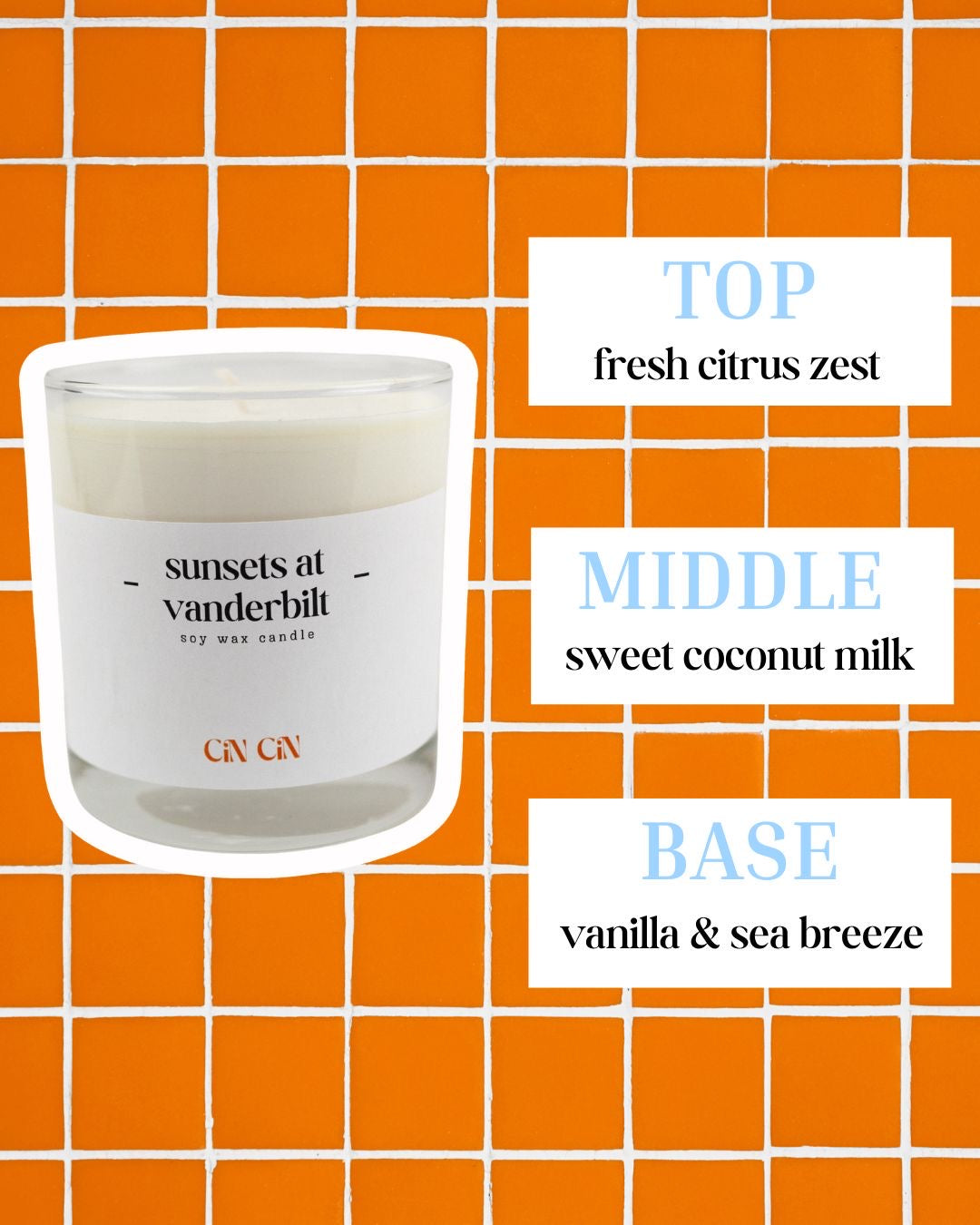 sunsets at vanderbilt candle