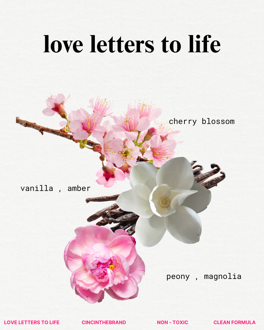 love letters to life candle