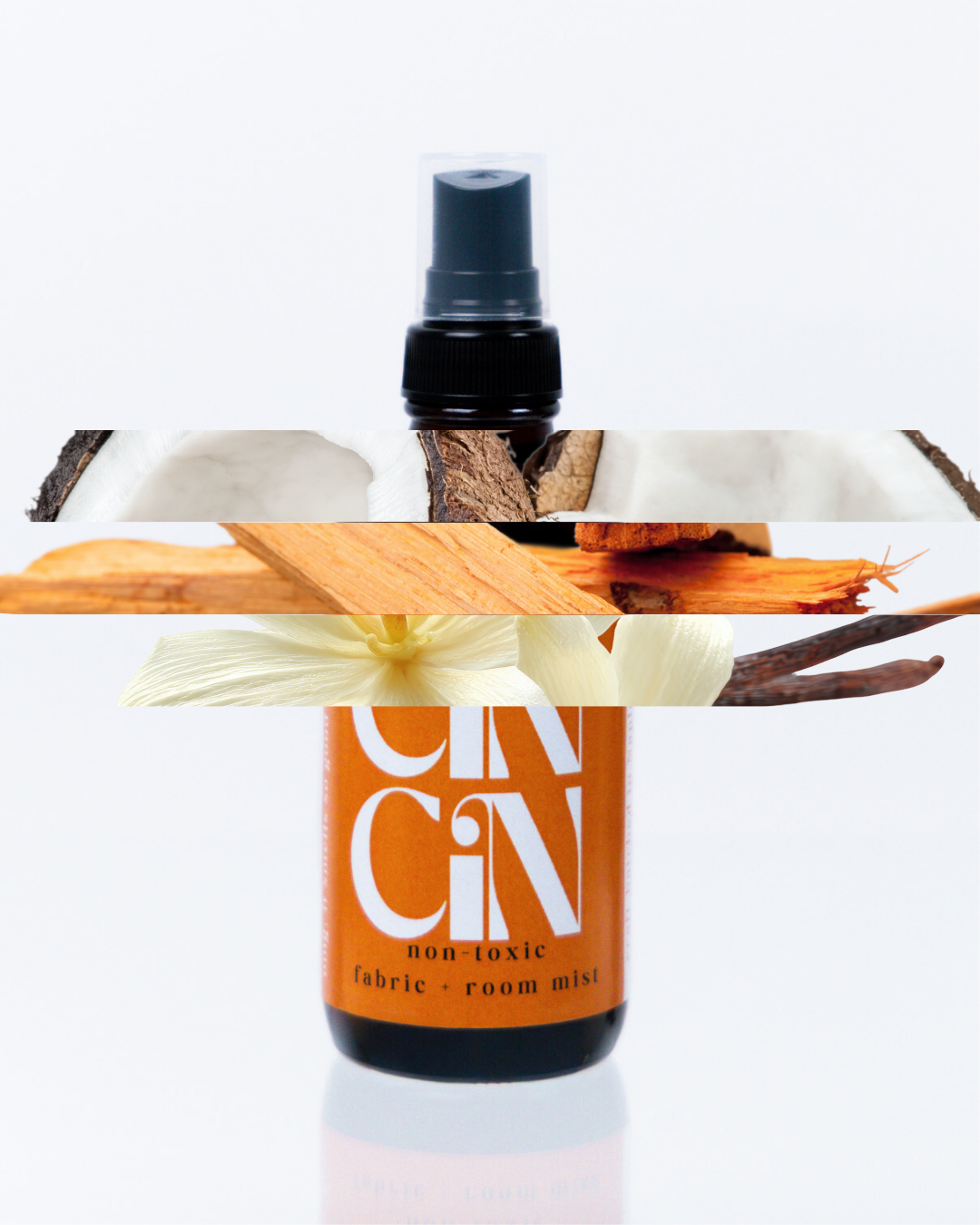 santal + coconut fabric spray