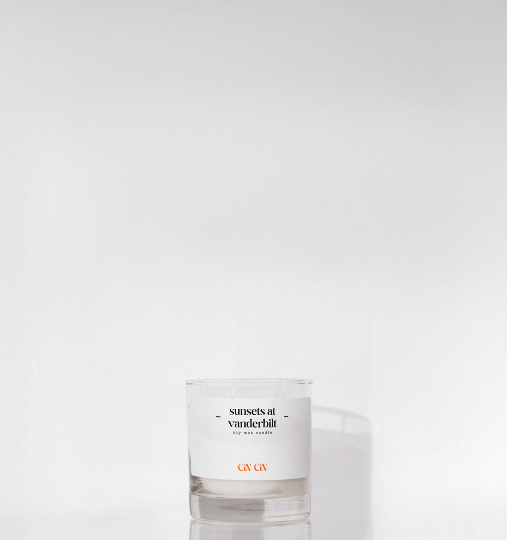 sunsets at vanderbilt candle