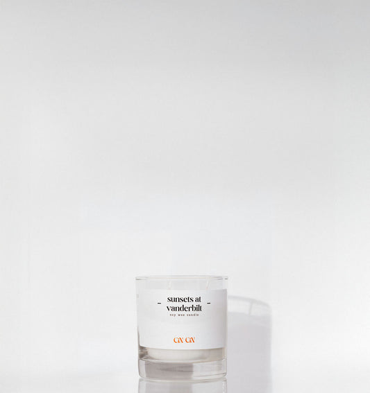 sunsets at vanderbilt candle