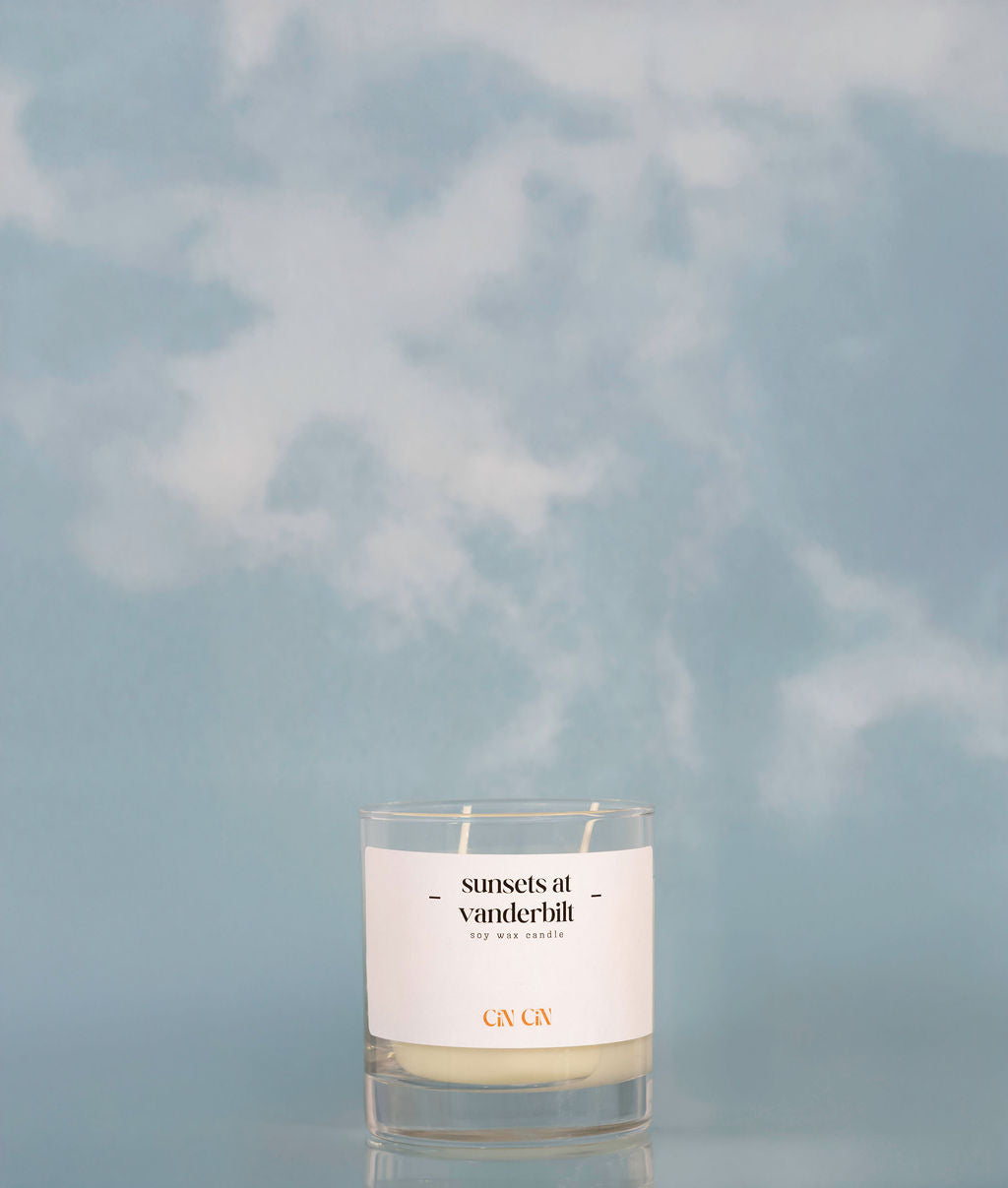 sunsets at vanderbilt candle