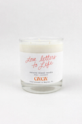 love letters to life candle