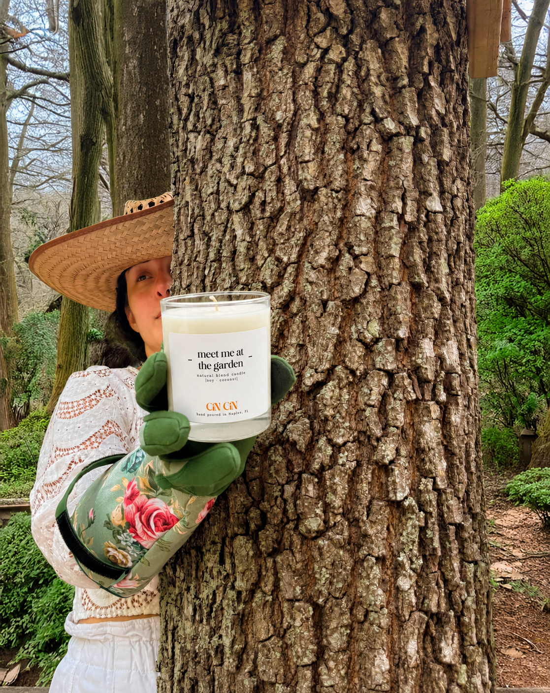 meet me at the garden candle *pre-order*