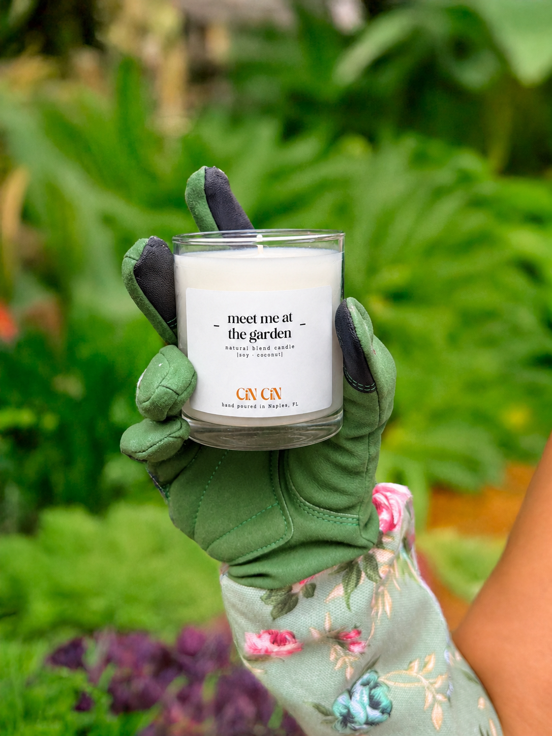 meet me at the garden candle *pre-order*