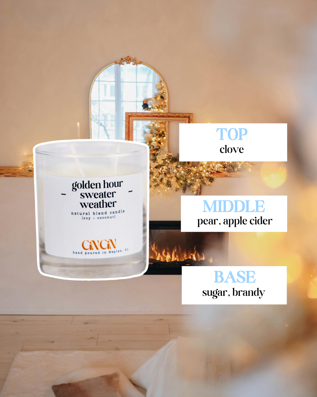 golden hour sweater weather candle [limited edition]