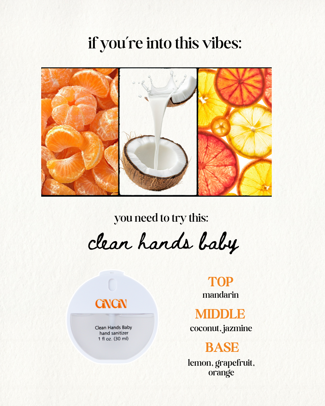 Clean Hands Baby Hand Sanitizer