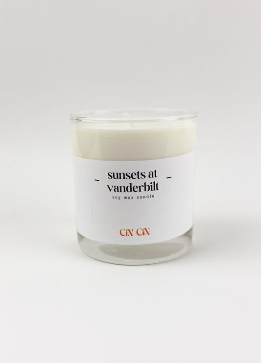 sunsets at vanderbilt candle
